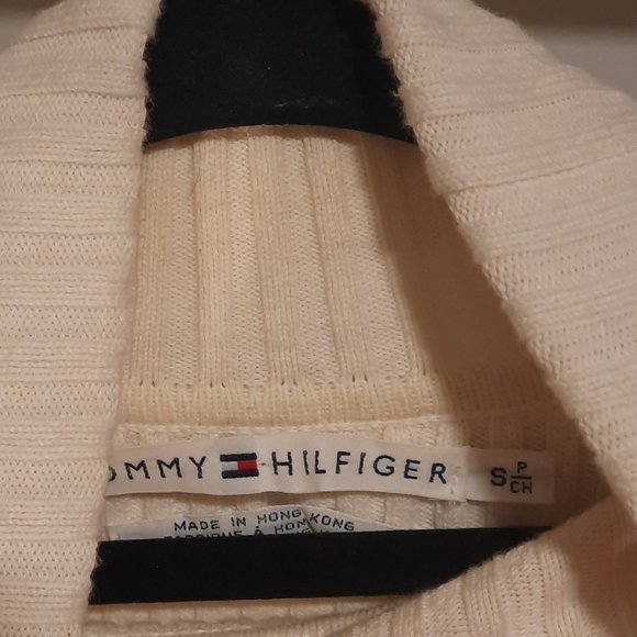 Small Cream Tommy Hilfiger Shirt - Picture 8 of 8